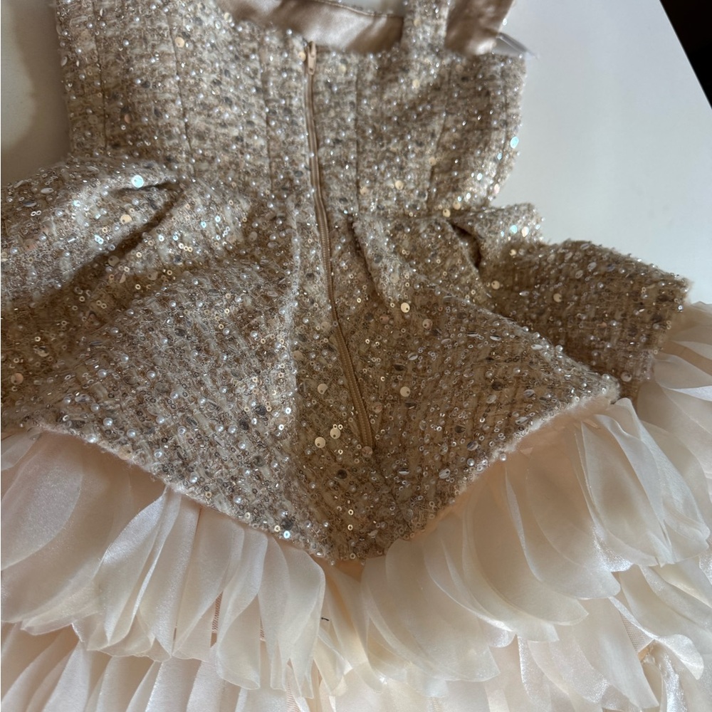 Bronx and Banco Catalina Ivory Mini Dress - Picture 3 of 9